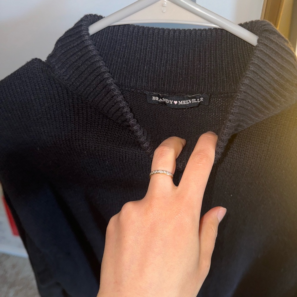 Brandy Melville mock neck knit